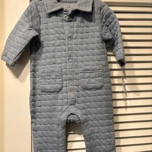 GAP Quilted Gray Kids Bodysuit